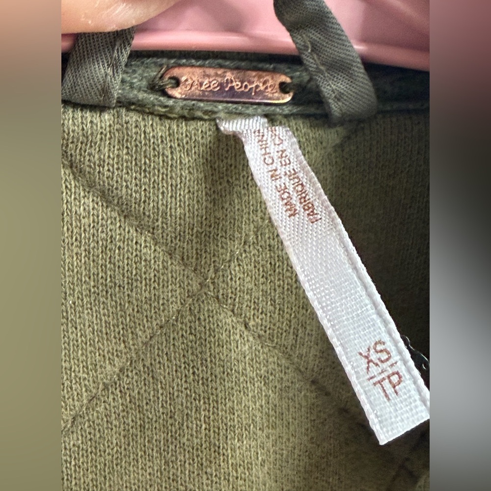 Free People Shrunken Moto Jacket #0008 - Picture 6 of 10